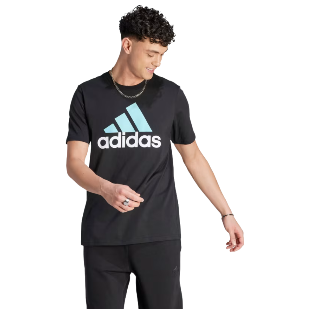 ADIDAS Crna Muška Majica SINGLE JERSEY BIG LOGO